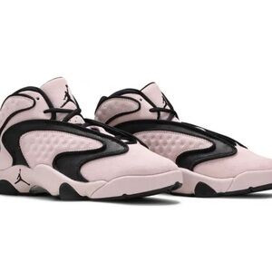 Jordan Women's Sneakers in Pink and Black